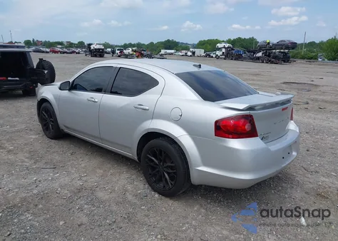 2012 Dodge Avenger Sxt z USA, uszkodzony, nr VIN 1C3CDZCB1CN286987